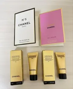 シャネル　ファンデーション＆香水　サンプル　4点セット