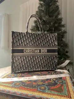 インナーバック付き⭐️CHRISTIAN DIOR ブックトートラージ
