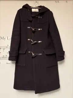 NATURAL BEAUTY BASIC ダッフルコート ダークネイビー