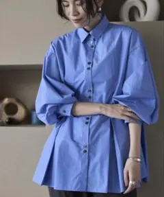 ENFOLD WASHABLE BALLOON CROPPED SHIRT - メルカリ