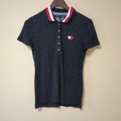 Tommy Hilfiger ドット柄 半袖ポロシャツ