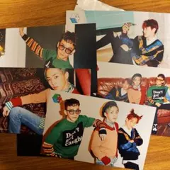 EXO シウミン ベッキョン CBX トレカ ポストカード exo シウミン xiumin トレカ カード 公式 cbx ステッカー exo