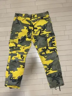ROTHCO　カーゴパンツ　迷彩イエロー　XL