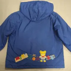 ミキハウス 中綿コート アウター 100cm 青