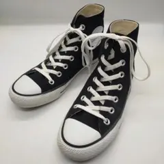 美品　コンバース　オールスターハイ　黒　24　converse ネクスター