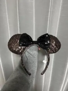 ディズニー ミッキー耳カチューシャ スパンコール