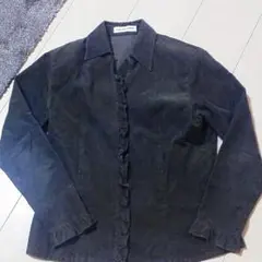 お値下げ新品☆茶色コーデュロイブラウス