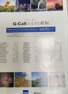 G-Call ふるさと納税 2025年夏号