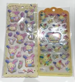 【ウサハナ】ドロップジェリーシール マシュマロシール