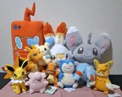 ポケットモンスター ぬいぐるみ11点まとめ売り