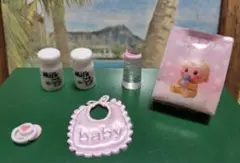 ミニチュア赤ちゃん用グッズセット
