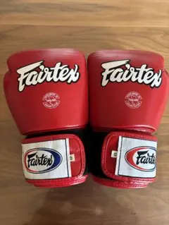Fairtex ボクシンググローブ 12oz レッド　※偽物注意※のサムネイル