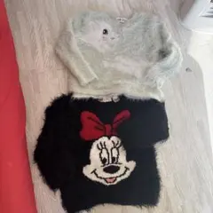 H&M ふわふわニット2枚