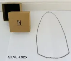 【美品】ライオンハート 喜平グラデーション ネックレス シルバー925 50cm