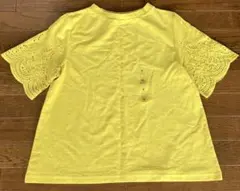 新品未使用品 半袖Tシャツ イエロー S-Mサイズのサムネイル