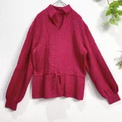 かぎ編みニット