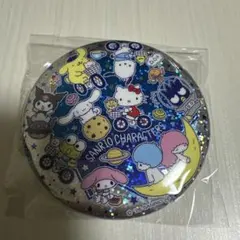 サンリオキャラクターズ グリッター缶バッジ