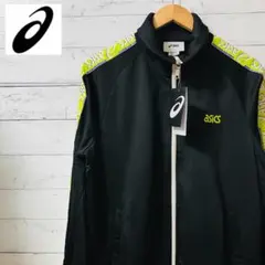 【新品未使用品】アシックス asicsトラックジャケット ブラック海外Mサイズ