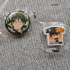 ハイキュー!!缶バッチ&消しゴム