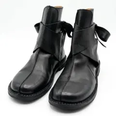 極美品✨トリッペン 本革ショートブーツ バックリボン 黒 【38】のサムネイル