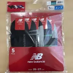 ニューバランス　靴下　スニーカーソックス　メンズ　25〜27cm 新品