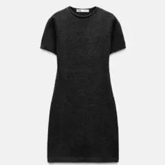 ZARA ニットミニワンピ