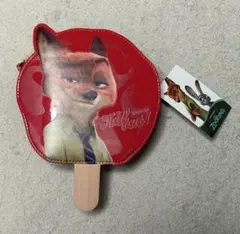 ★ズートピア２★ニックのショルダー付きダイカットポーチ1★