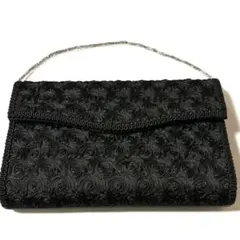 【美品】和装バッグ　パーティバッグ　フォーマル　黒