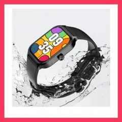 新品・未使用 防水スクエア型スマートウォッチ