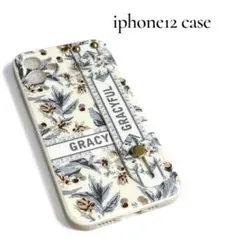 【匿名配送】送料込み★未使用iPhone 12 花柄ソフトケース