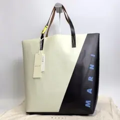 【極美品】MARNI TRIBECA ショッピング トートバッグ タグ付きのサムネイル