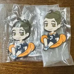 ハイキュー!!キャラばんちょうこう　ラバーマスコットvol.2 東峰 旭×2