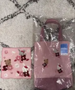 限定❤️familiar ファミリア　春のファミリアショー　バッグ＆ハンカチセット