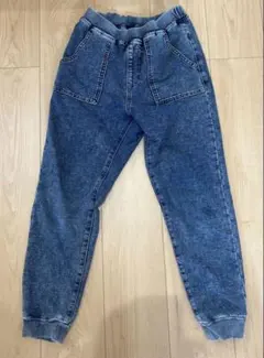 【即購入OK】ケミカルウォッシュ デニムパンツのサムネイル