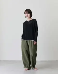 お値下げ！ヤンマ産業 ヤンママン バルーンパンツ 棒縞 - メルカリ