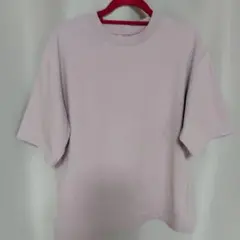 UNIQLO U エアリズムコットンオーバーサイズTシャツ/5分袖