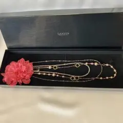 LANVIN ランバン コサージュ ネックレス オケージョン セレモニーのサムネイル