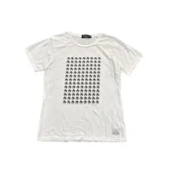 7SM4【ポールスミス】モンキープリント　半袖Tシャツ　ホワイト　M 古着のサムネイル