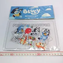 【新品未使用】Bluey シール 塗り絵 セット オーストラリア購入