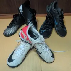 サッカー　トレシュ3点まとめ売り　NIKE　adidas