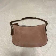 コーチ肩掛けバッグサーモンピンク