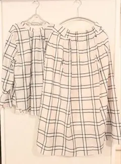 ■美品　FREDYemue フレディエミュ　ブラウス　スカート　セットアップ