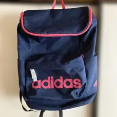 adidas ネイビー ピンク リュックサック