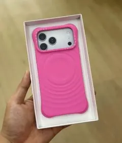 CASETiFY iPhone 17 Pro ウェーブシリコンケース ピンク - メルカリ