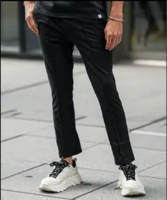 SOMEDIFF メンズ スウェット ストレッチパンツ センタープレス　Mサイズ