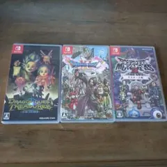 動作確認済 Switch ドラゴンクエスト11sなど3本セット