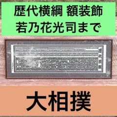 希少・豪華額装】令和7年大相撲 番付表 大の里 新横綱 初登場 七月場所