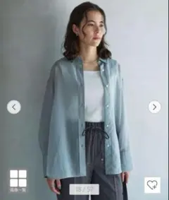 完売品2026green label relaxingシアークロスステッチシャツ - メルカリ