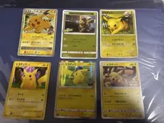 ポケモンカード　ピカチュウ プロモ等　まとめ売り　6枚　ピカチュウM lv.x
