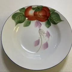レトロ皿 柿